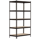 KING'S RACK 5-Tier Black Steel Storage Rack  (Various Size)
