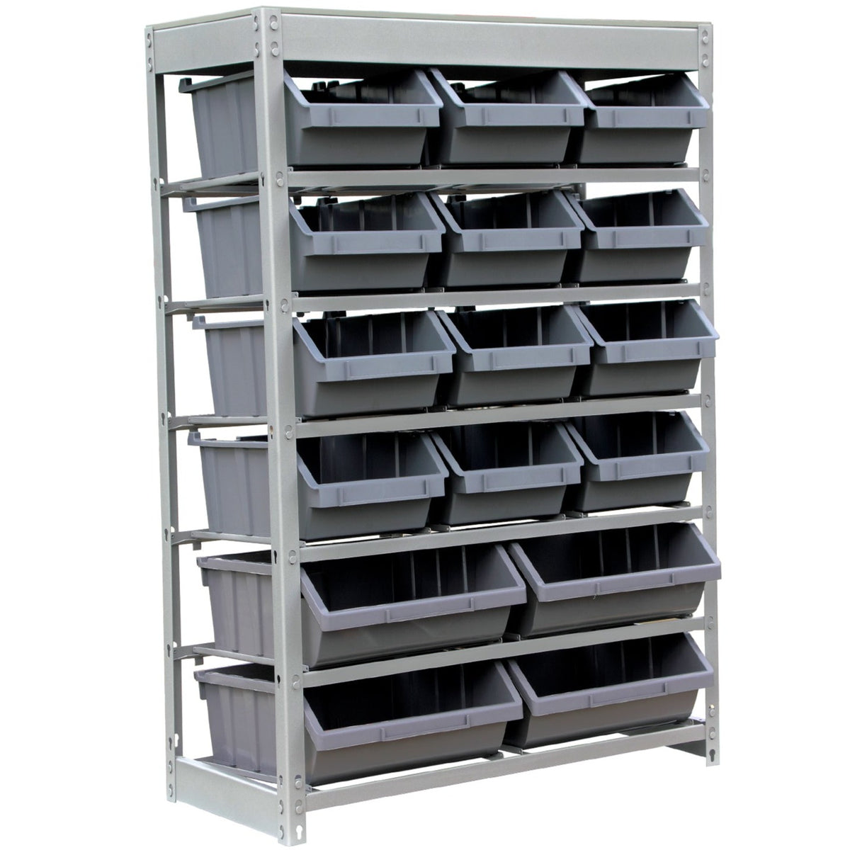 ごみ箱 STEEL ORGANIZER KING'S RACK Bin Rack Storage System Heavy Duty Steel Rack