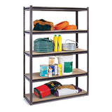 KING'S RACK 5-Tier Black Steel Storage Rack  (Various Size)