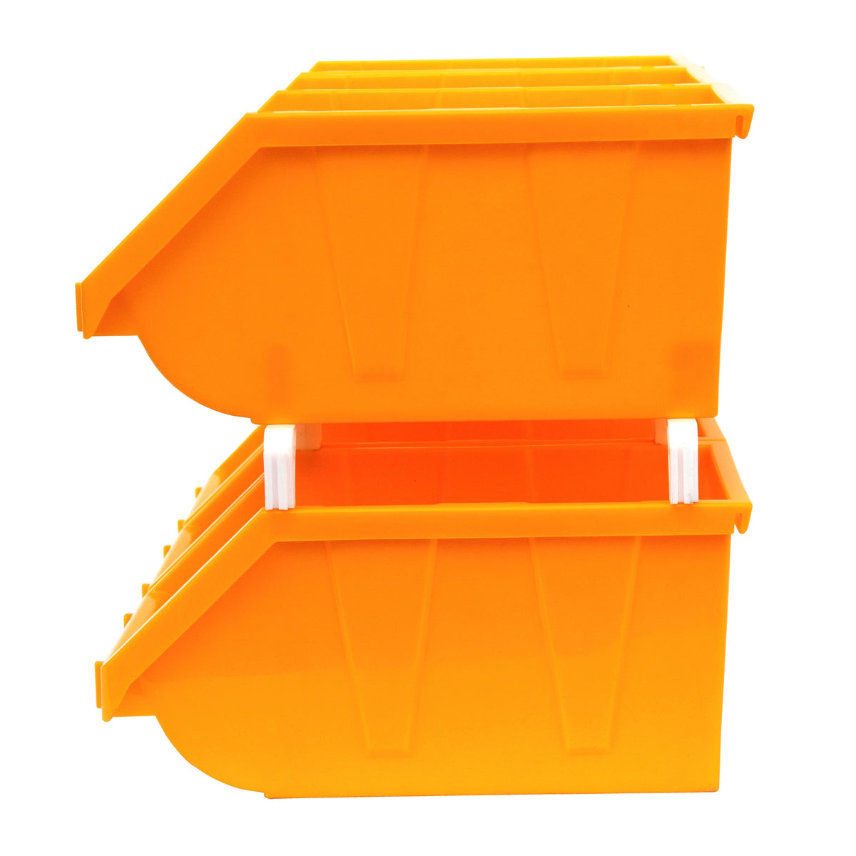 Yellow Large Plastic Storage Bin, 1 - King Soopers