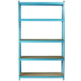KING'S RACK 5-Tier Blue Steel Storage Rack  (Various Size)