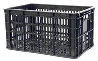 Stackable Rectangular Storage Basket / Milk Crate - 7 Gallon - Size 18.5” x 12” x 9.5” Tall