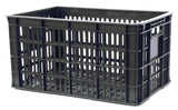 Stackable Rectangular Storage Basket / Milk Crate - 7 Gallon - Size 18.5” x 12” x 9.5” Tall