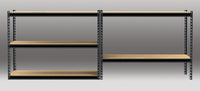 KING'S RACK 5-Tier Adjustable Storage Rack 36” W x 18” D x 72” H