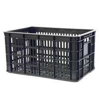 Stackable Rectangular Storage Basket / Milk Crate - 7 Gallon - Size 18.5” x 12” x 9.5” Tall