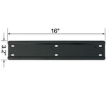 KING'S RACK Wall Mount Hanging Bin Rack Storage System Organizer  w/ 6 Blue Plastic Bins